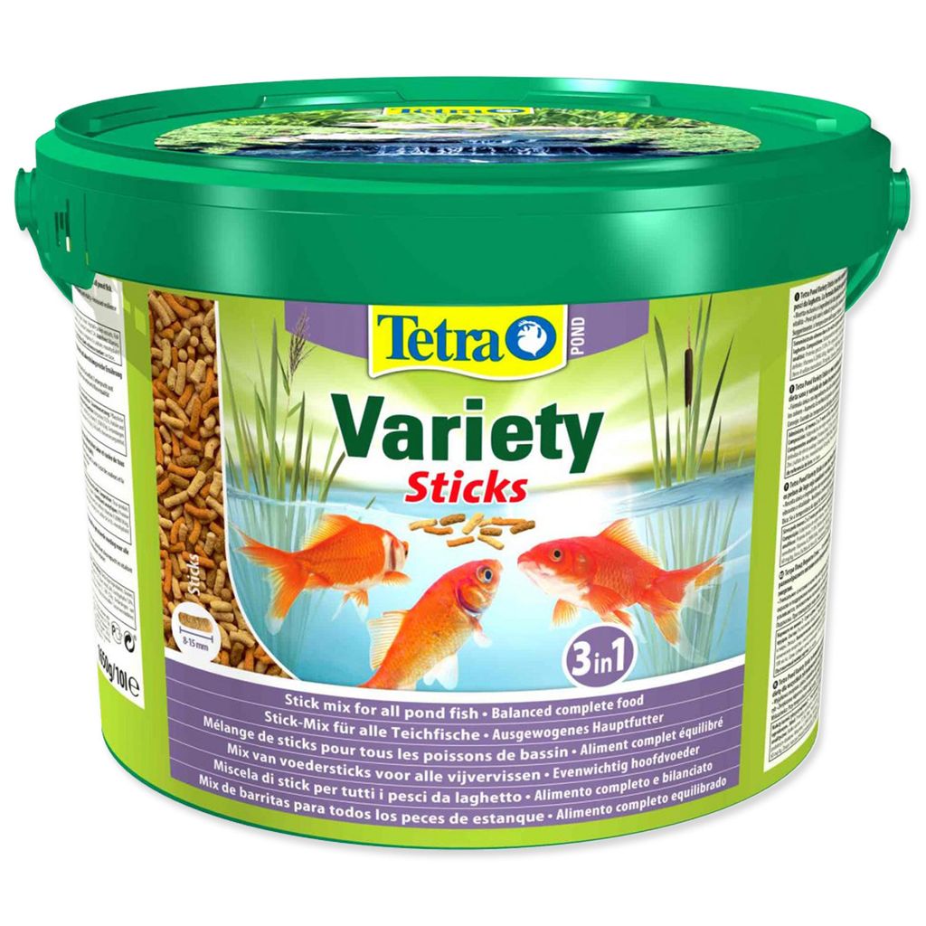 Tetra Pond Variety Sticks 10L Immagine del prodotto 