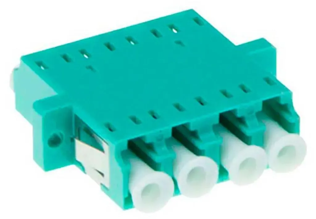 Adaptateur LC Quad OM3 pour extension de réseau local et Data Center 10Gbps