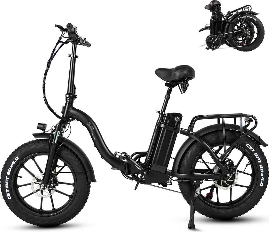 Elektrofahrrad E-Bike E-Klapprad,Pedelec48V/18 Ah mit 250W Motor, 25km/h