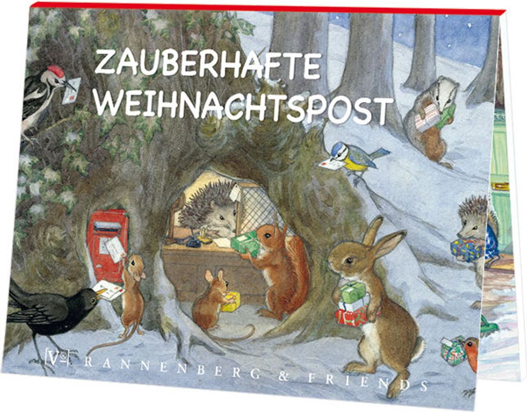 Postkartenbuch Weihnachtspost Postkartenbücher Ansichtskarte Postkarte Weihnachtskarten