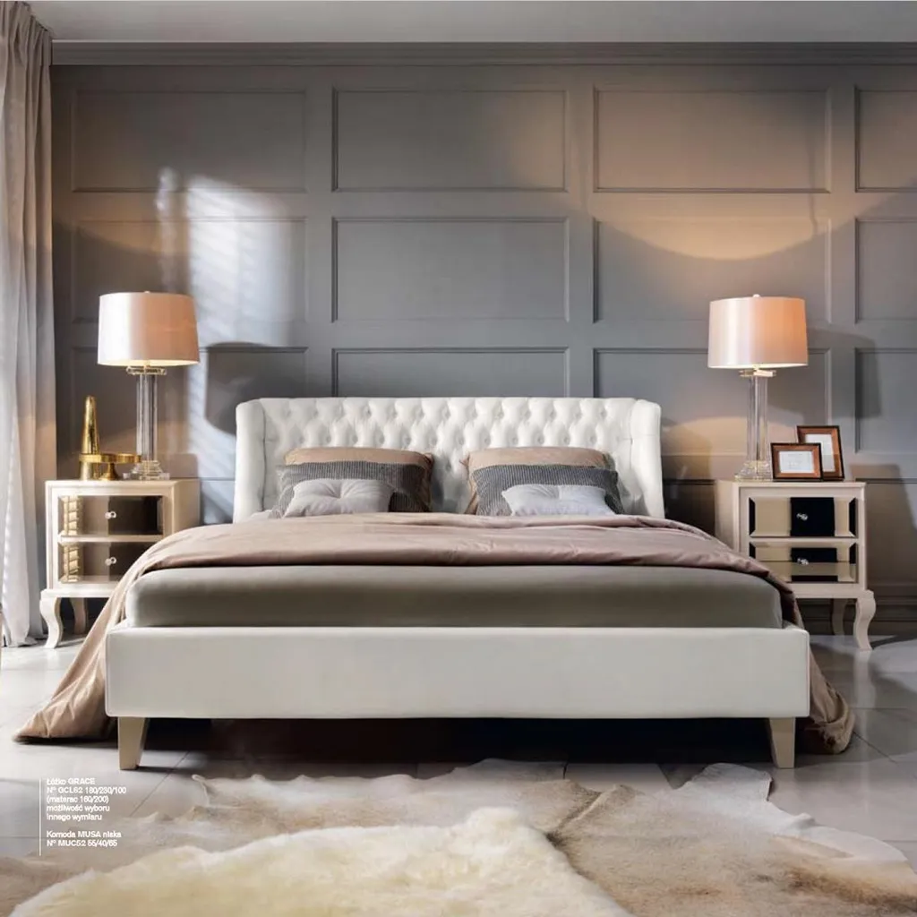 Table de chevet beige moderne pour optimiser votre rangement de nuit