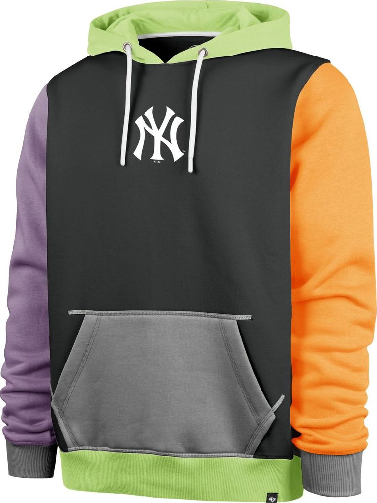 47 Brand Color Fleece Hoody - BLOCK New York Yankees - M