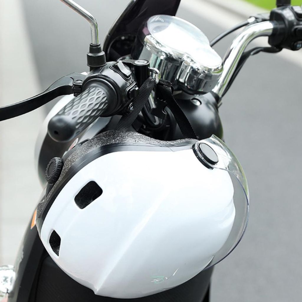 Zámek na motocyklovou helmu, vodotěsný a nerezový, háček na Obrázek produktu 