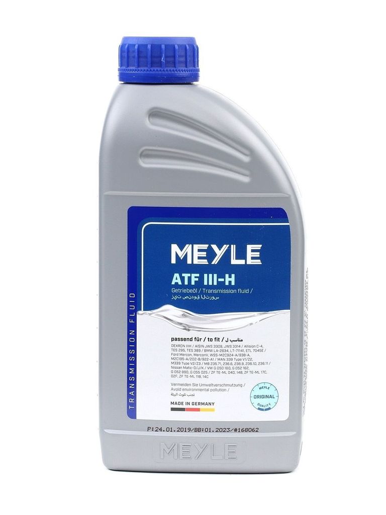 MEYLE ATF III H ATF III Automatikgetriebeöl Rot 1L 014 019 Produktbild 