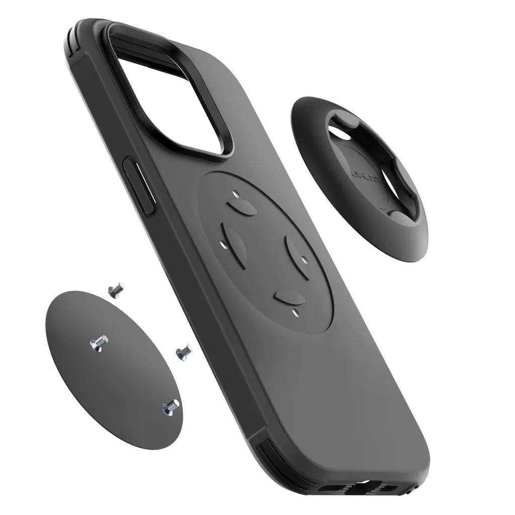 Coque Support Moto Quiklox Handycase iPhone 15 Pro - Fixation Rapide