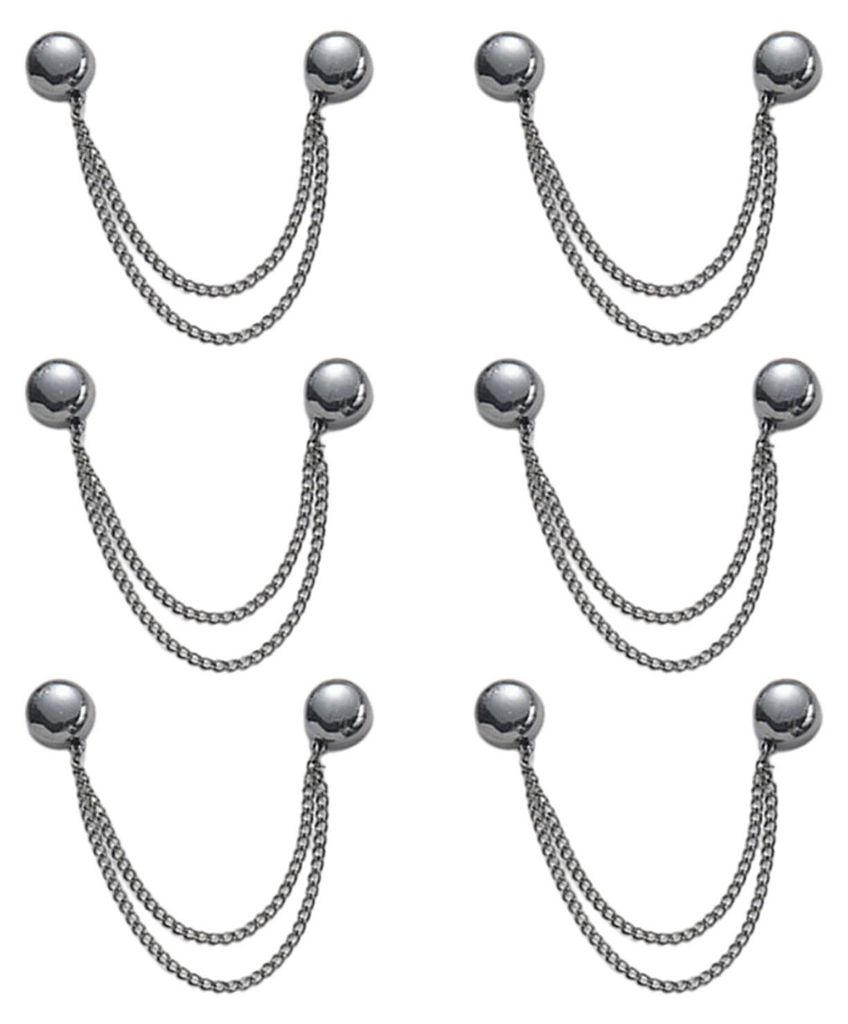 Magnetische Kleiderclips, multifunktionale Saumclips mit Kette für Damenhosen, Jeans, Hemden und Pullover