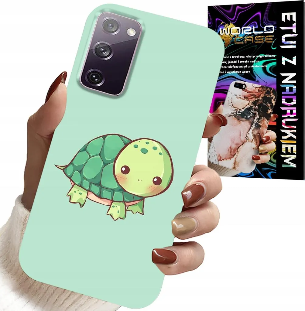 Set Regalo Samsung S20 Lite: Cover Tartaruga Dolce + Vetro Schermo