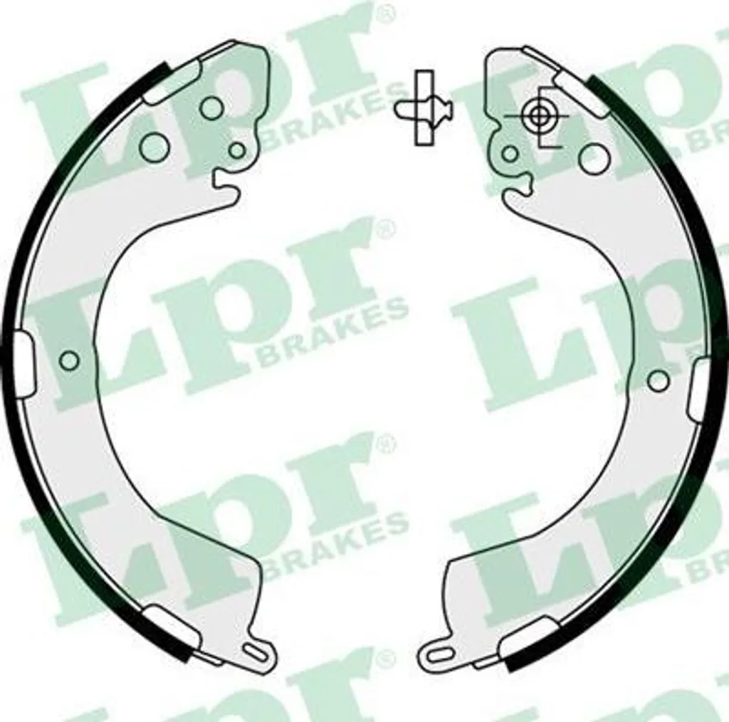 Kit mâchoires de frein à tambour pour Mitsubishi L200 et L400