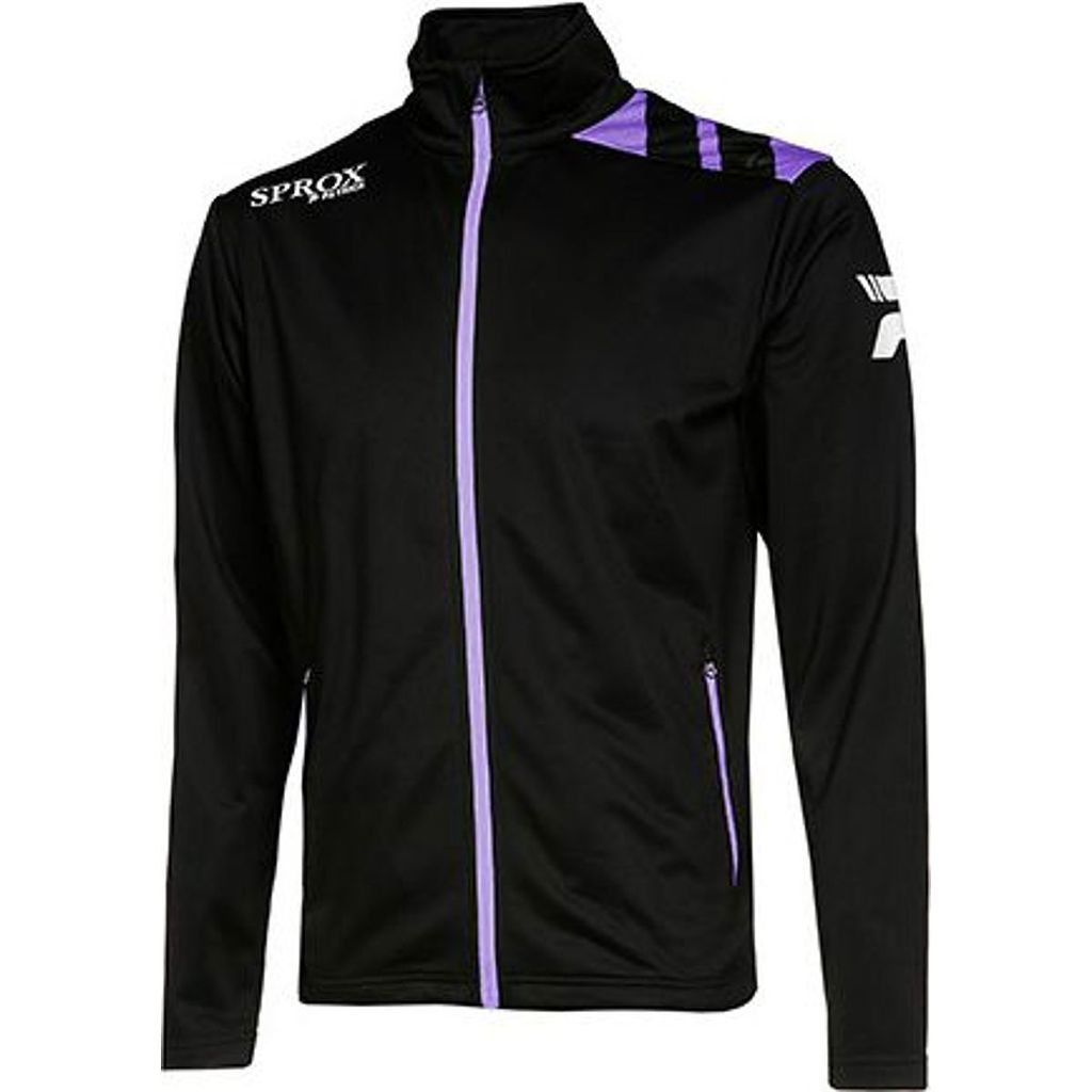 Patrick Sprox Polyesterjacke Kinder - Lila / Schwarz | Größe: 11/12