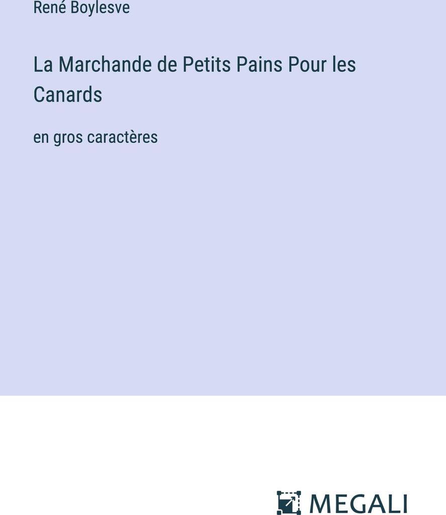 La Marchande de Petits Pains Pour les Canards