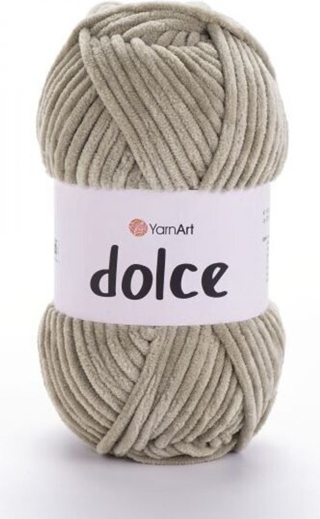 YarnArt Dolce Wolle, Pluschgarn, 100% Polyester, 120m/100g, Produktbild 