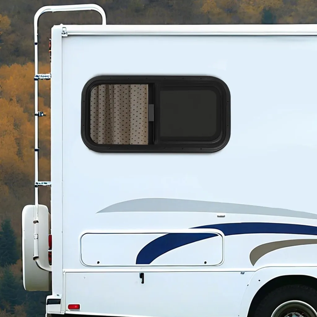 Fenêtre coulissante pour aménagement van et fourgon 70x40 avec moustiquaire