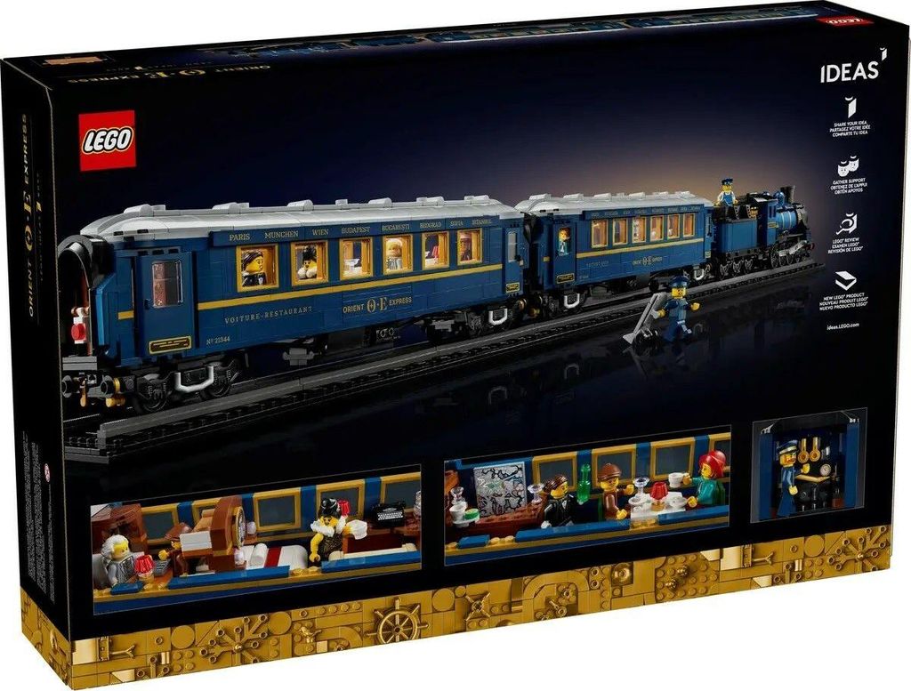 LEGO Ideas Der Orientexpress, Bausatz, 18 Jahr(e), Produktbild 