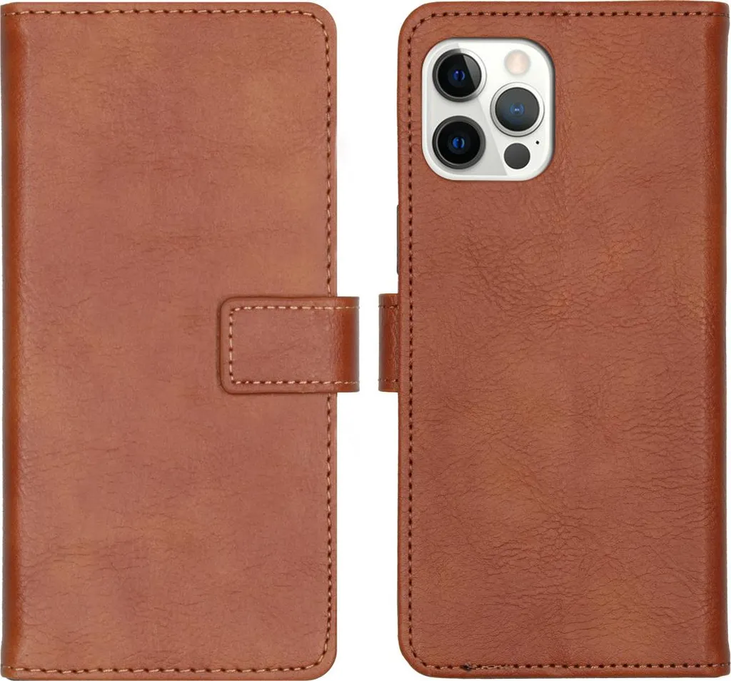 imoshion Custodia pieghevole per iPhone 12 (Pro) - Marrone