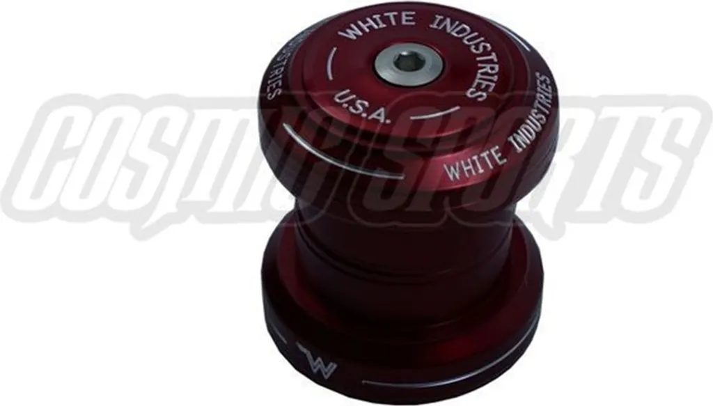 Jeu de direction rouge White Industries EC34 en aluminium usiné CNC