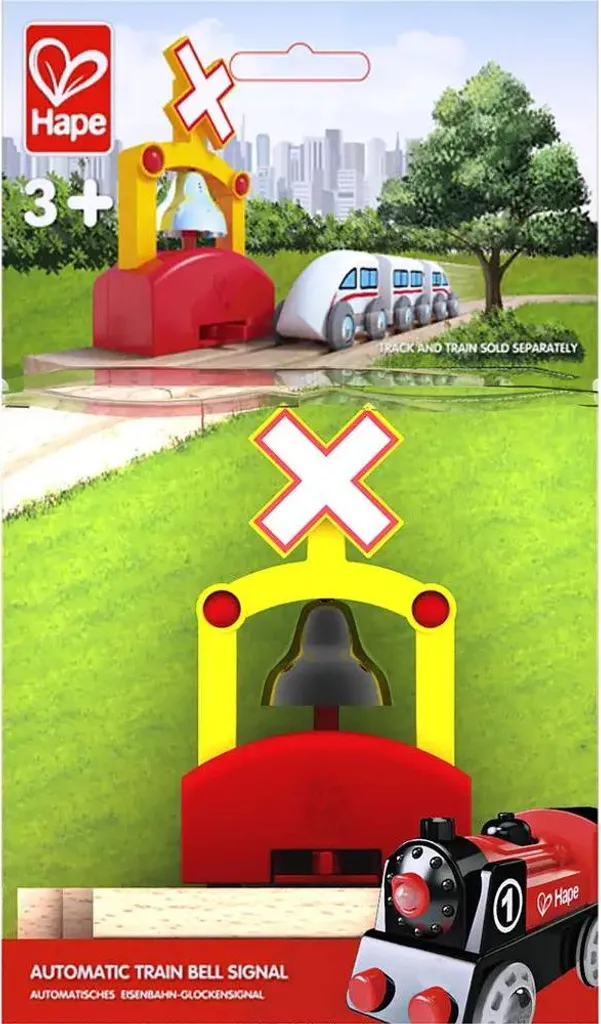 Accessoire de Circuit de Train Musical Hape - Carillon Automatique