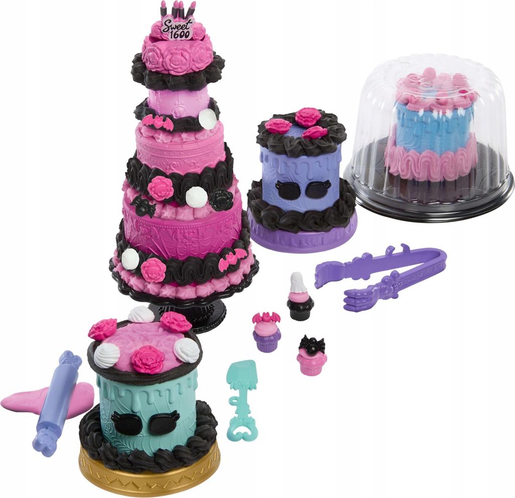 Mattel Monster High schaurig schöner Geburtstag Kuchen Set, Produktbild 