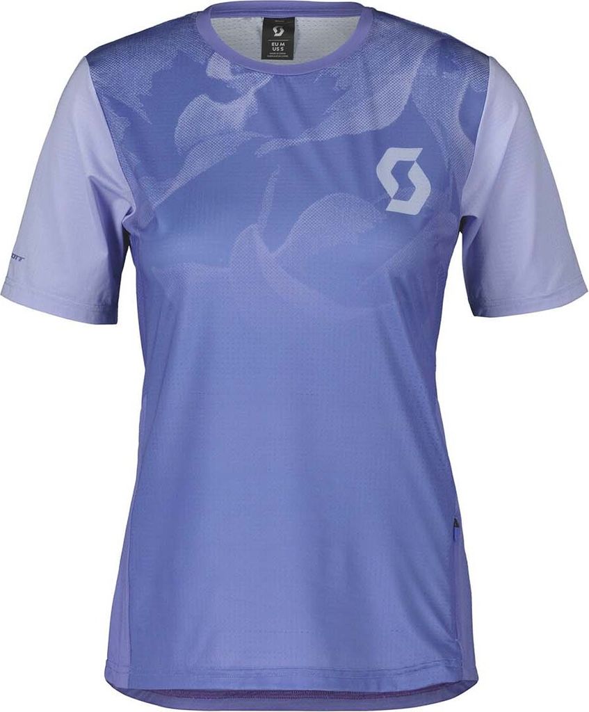 Scott Trail Vertic Kurzarm Enduro Trikot Blau XS Damen Blau Produktbild 