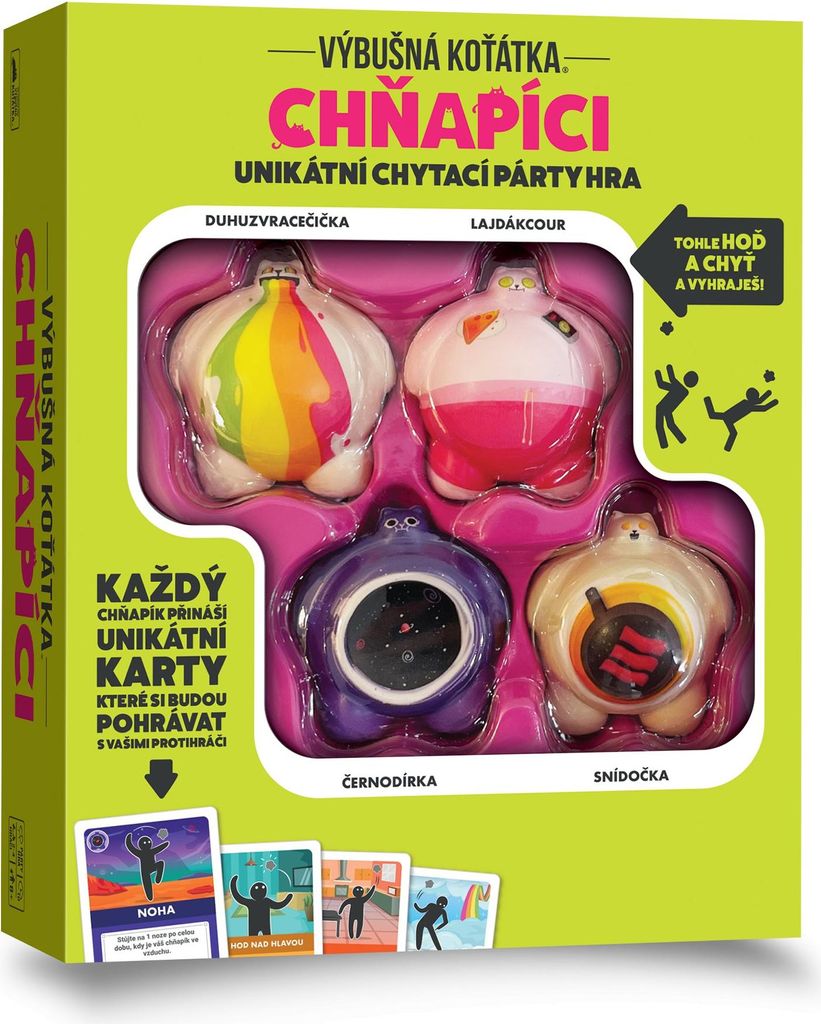 Kartenspiel Schnapper Partyspiel für 2-4 Spieler ab 8 Jahren 10 Min. Spieldauer Tschechische Version