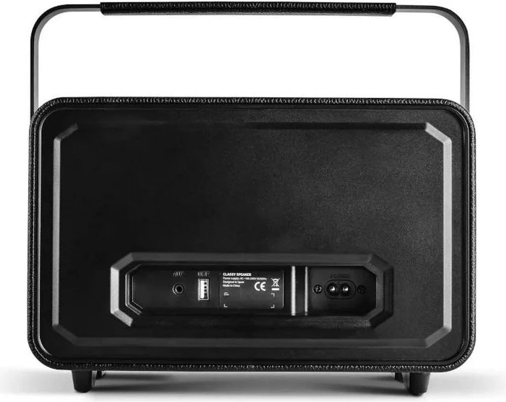 Enceinte Bluetooth de Salon Design Rétro 150W Energy Sistem Classy Noir