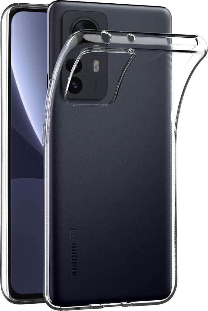 Xiaomi 12 Pro Hülle, Ultra Dünn Crystal Transparent Soft TPU Case Schutzhülle für Xiaomi 12 Pro