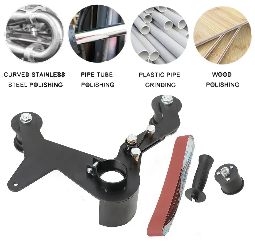 Kit adaptateur ponceuse à bande M10 - Solution ponçage zones difficiles - 4