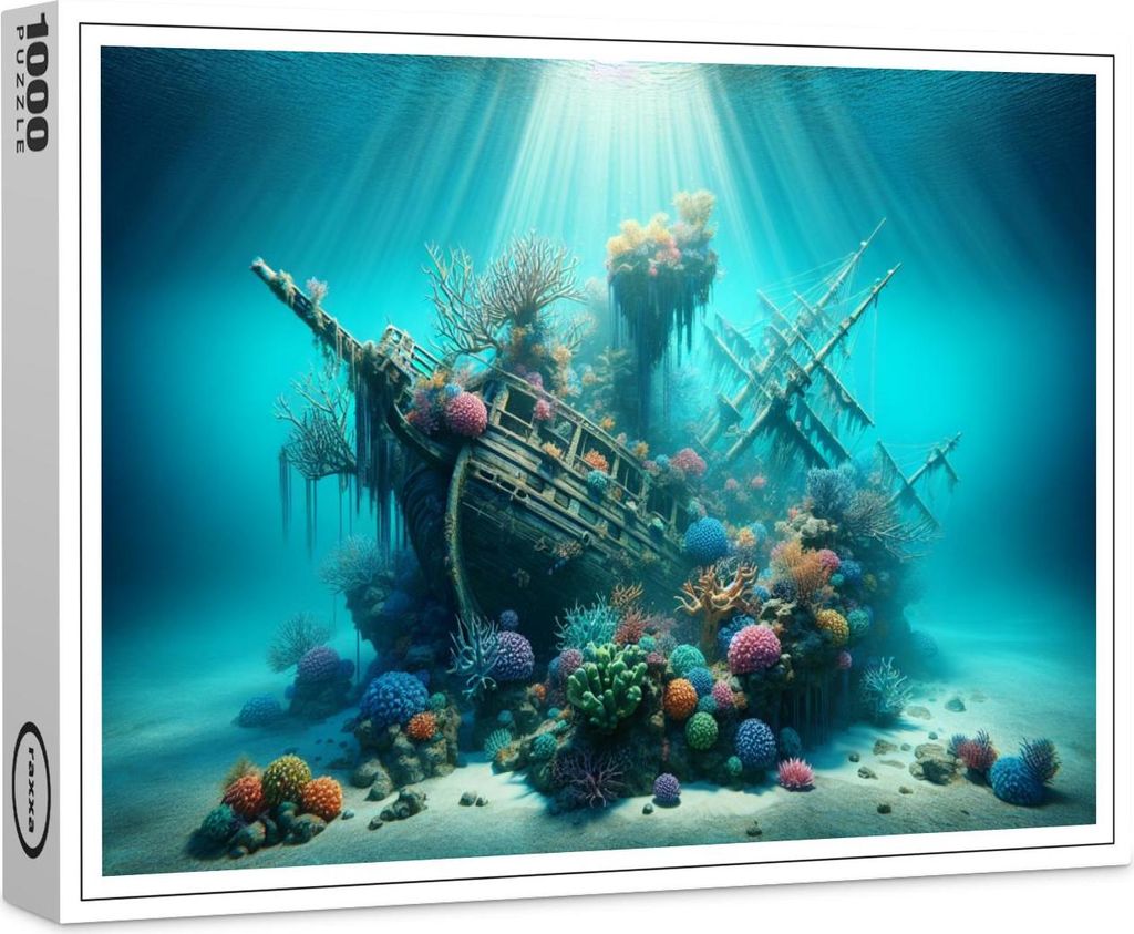 raxxa Premium-Puzzle "Wenn die Tiefe Erinnerung wird", 1000 Teile