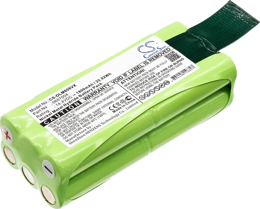 Batteria TECHTEK High-Power per Dirt Devil Libero M606 M612 Spider