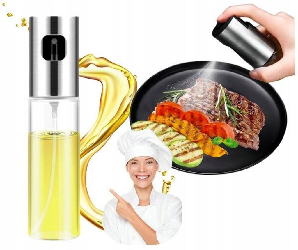 Ölsprüher Essigsprüher Glas Sprühflasche Ölspender Produktbild 