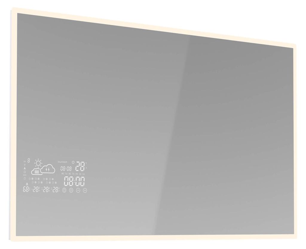 Infrazářič Blumfeldt 500 W – nástěnný, Smart Mirror s LED Obrázek produktu 