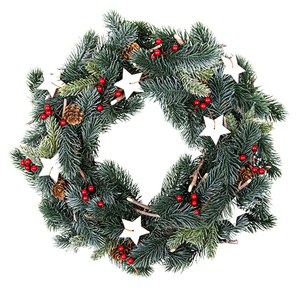 HI 54409 künstllicher Weihnachtskranz Kranz 35cm