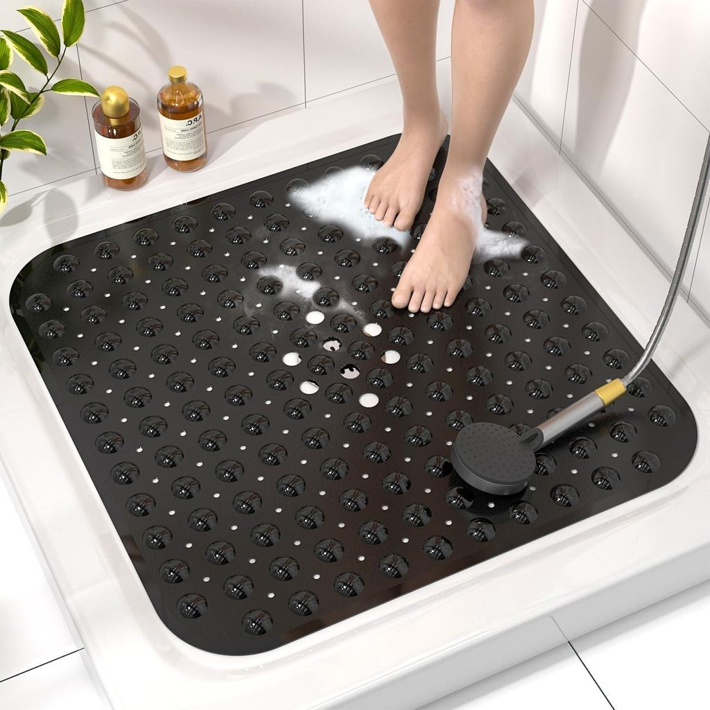 Tappetino antiscivolo per doccia, 53x53 cm, con ventose, Immagine del prodotto 