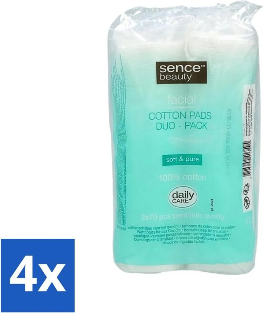 Sence Kit Igiene Famiglia - Dischetti Cotone e Fioc - Maxi Risparmio
