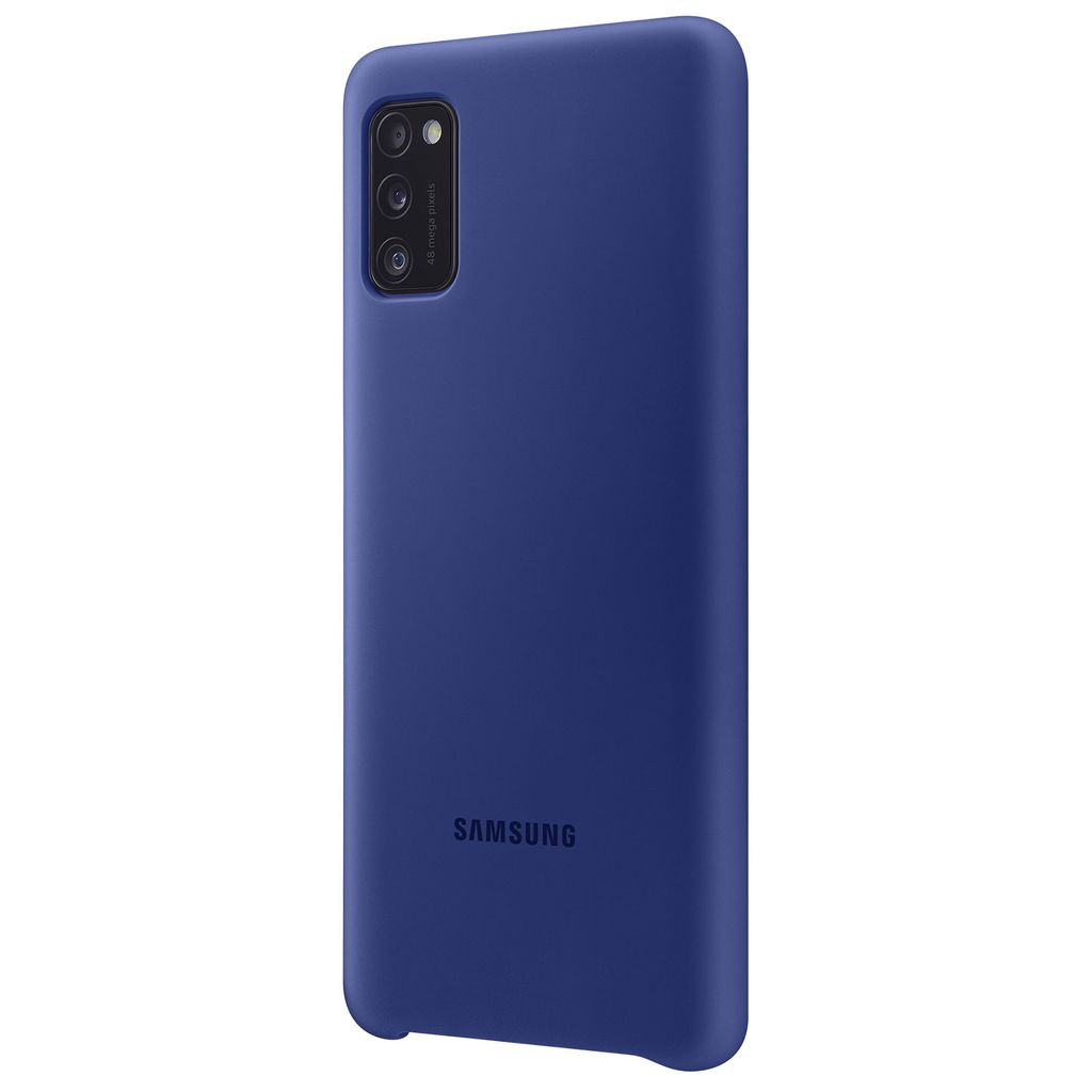 Samsung Silicone Cover EF-PA415 für Galaxy A41, Blue