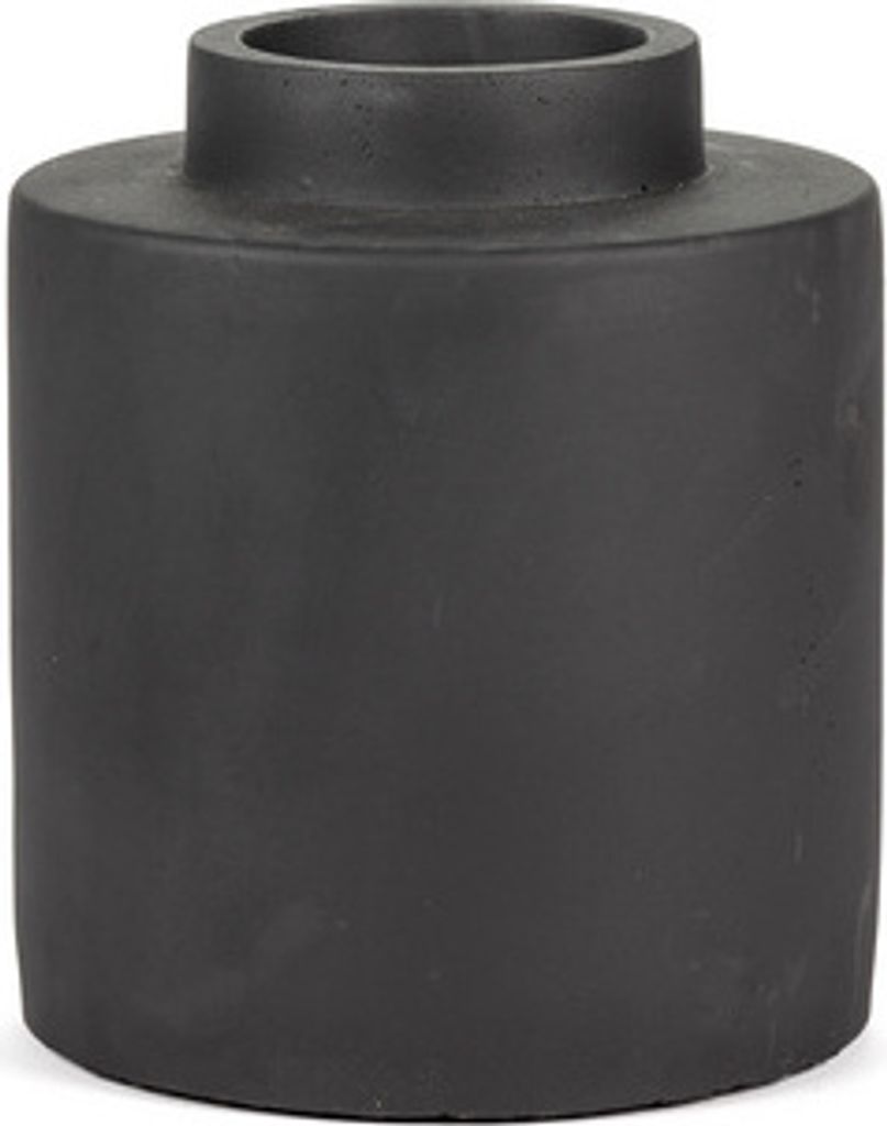 Serax Blumentopf-Dekortopf Schwarz D 19,5 cm H 22,5 cm