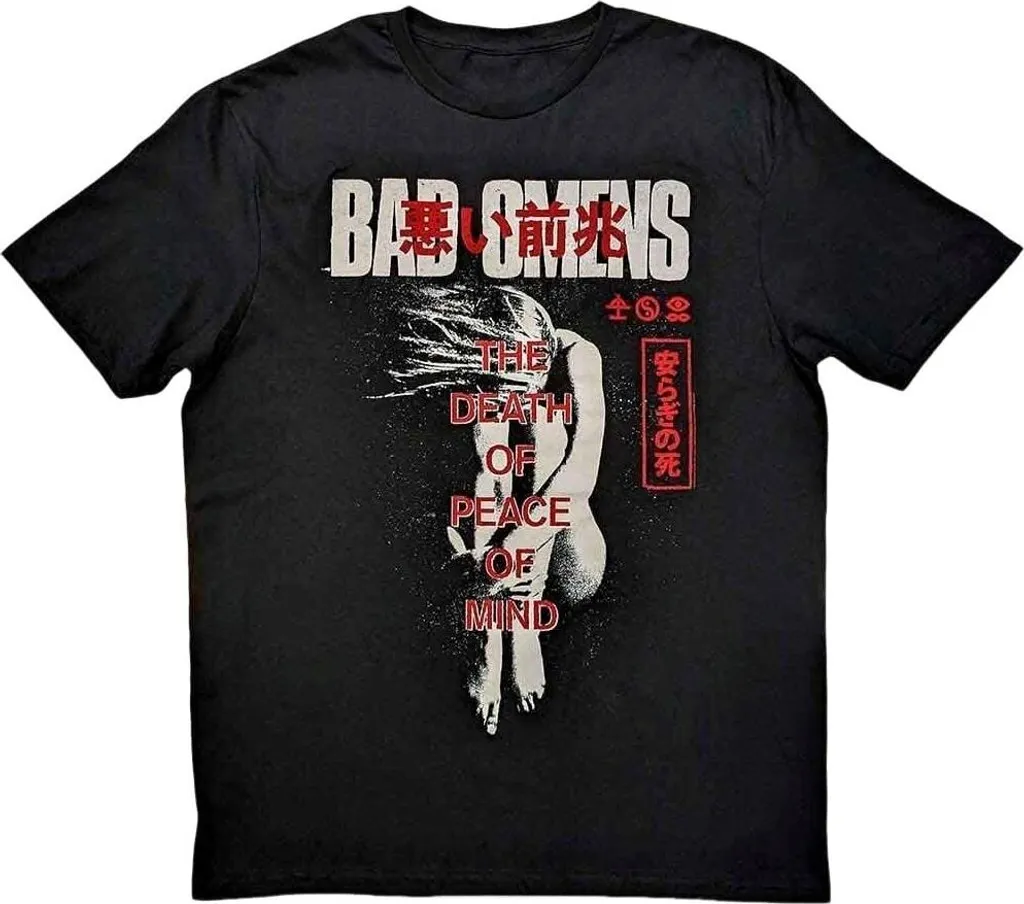 Bad Omens Take Me T-shirt Noir Taille S en Coton Premium pour Fans