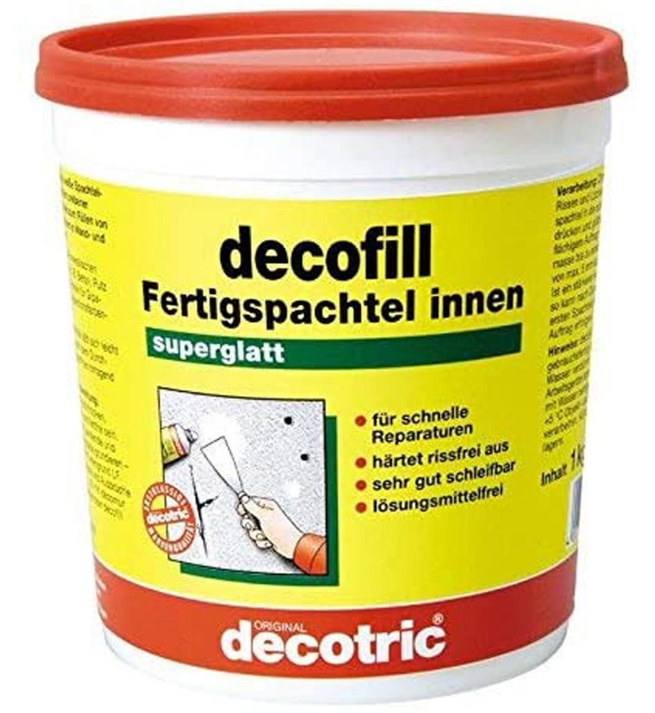 Decotric Decofill stucco di finitura per pareti e soffitti Immagine del prodotto 