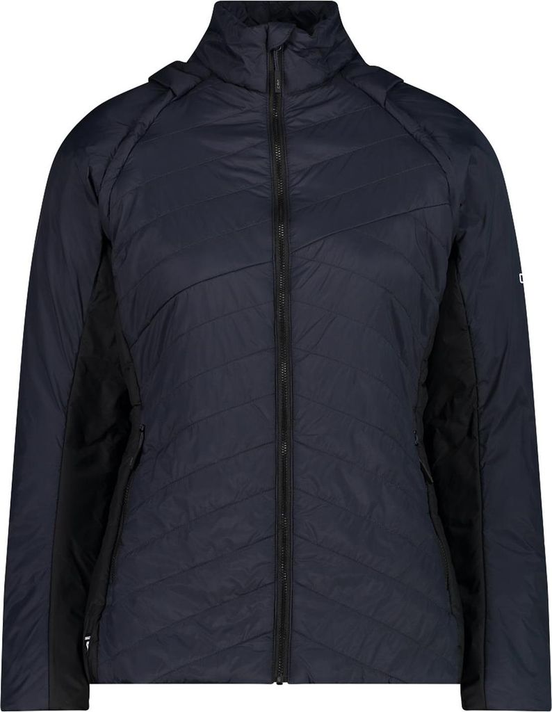 CMP Damen Daunen Jacke mit abnehmbaren Ärmeln grau grau 40