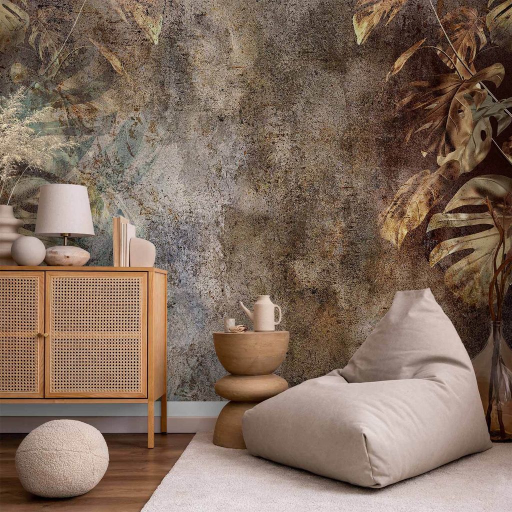 Vlies Fototapete - Mysterious Gate 100x70 cm Blätter b-C-0859-a-a