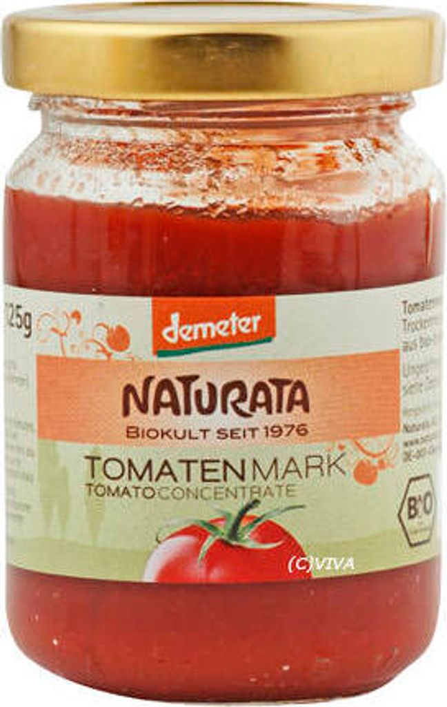 Naturata Tomatenmark demeter 125g Produktbild 
