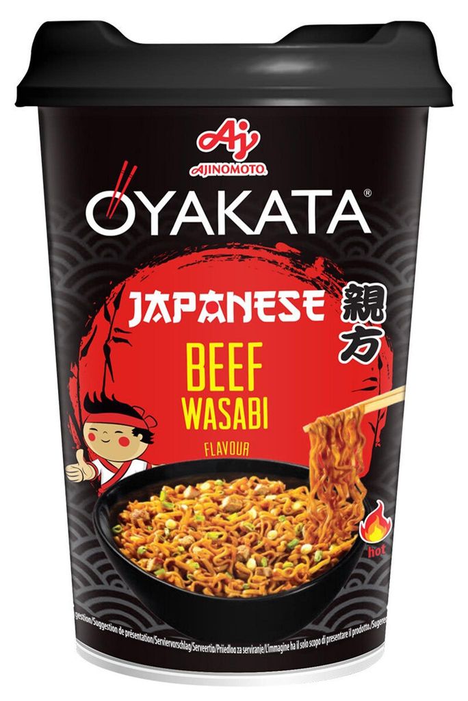 Oyakata Yakisoba Rindfleisch & Wasabi – Japanische Produktbild 