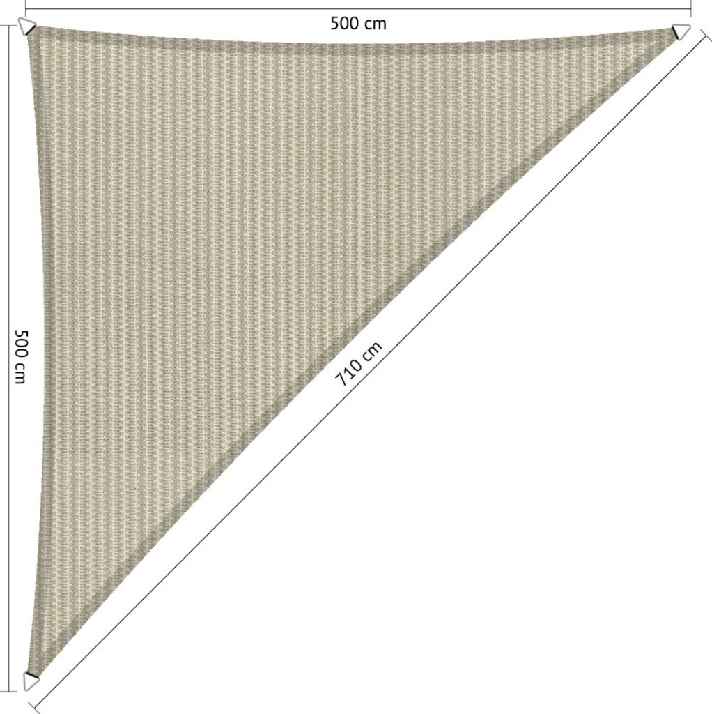 SHADOW COMFORT 5 x 5 x 7,1 m Tenda da sole triangolare Immagine del prodotto 