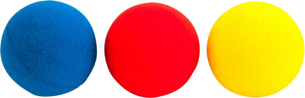 Palline di spugna da 70 mm 3 pz 04098 Immagine del prodotto 