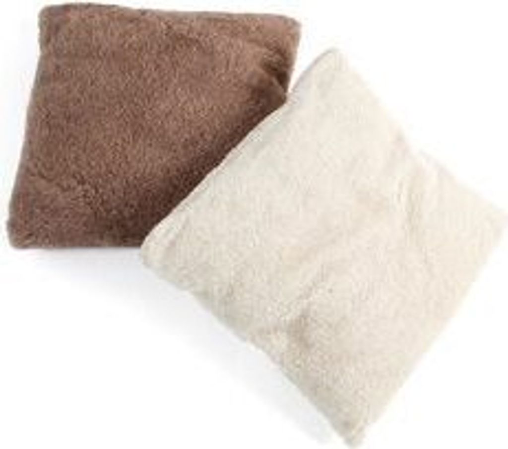 Engelshof Alpaka Relax Kissen "Charly" nur Bezug Braun 40x60cm