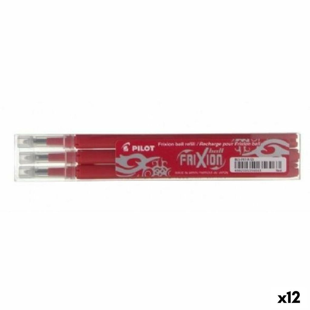 Pilot Set 3 pz. Refill FRIXION, Rot Produktbild 