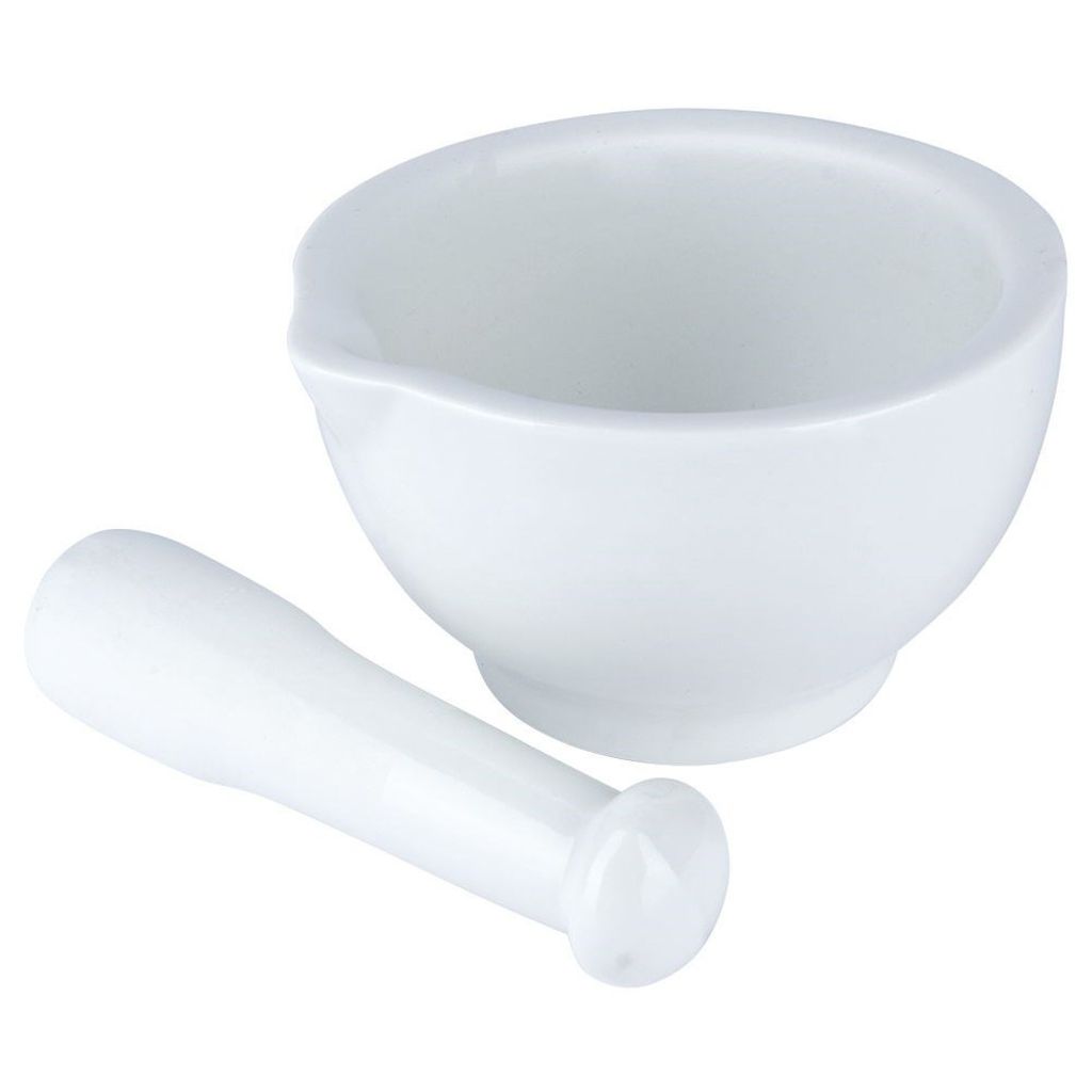 Produktbild von CLISPEED Keramik-Stößel – Ergonomischer Mörser Für Knoblauch, Ingwer, Nüsse & Babynahrung (leicht, Rutschfest, Spülmaschinenfest)