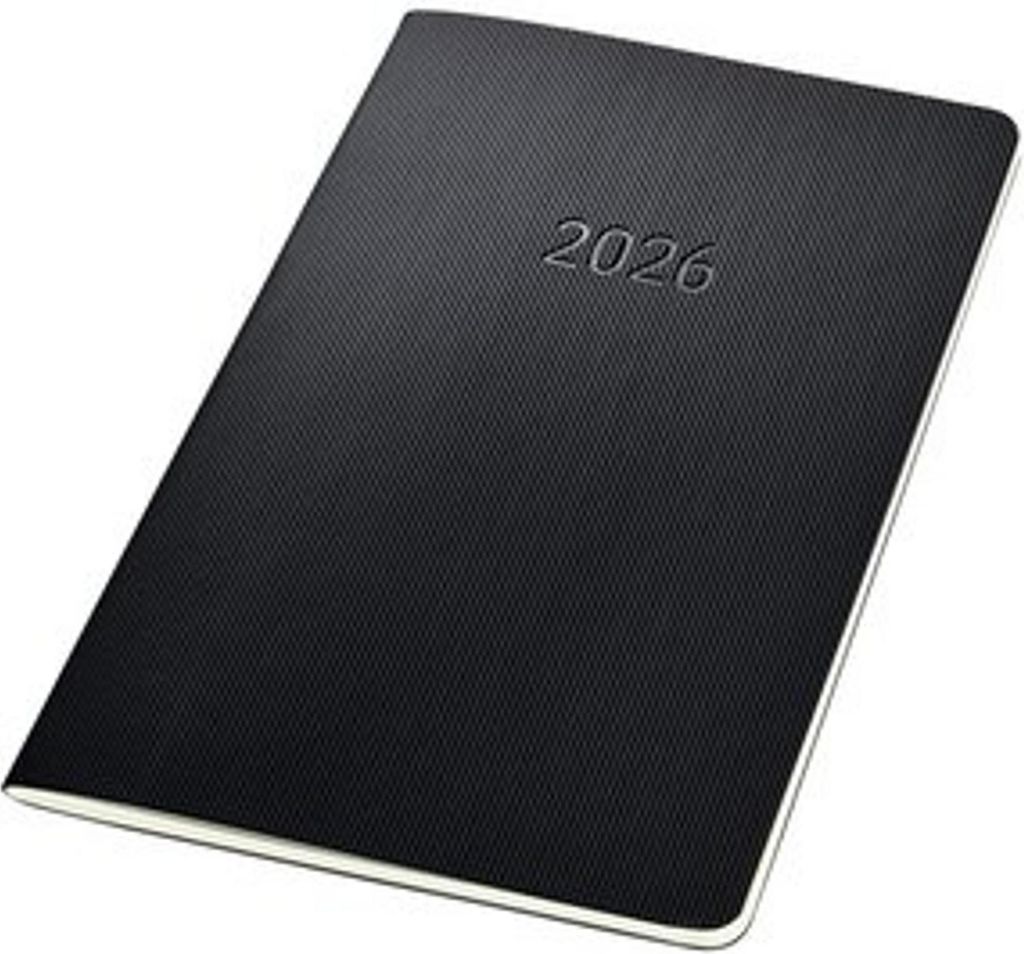 sigel Taschenkalender Conceptum 2026 ca. DIN A5 schwarz Produktbild 