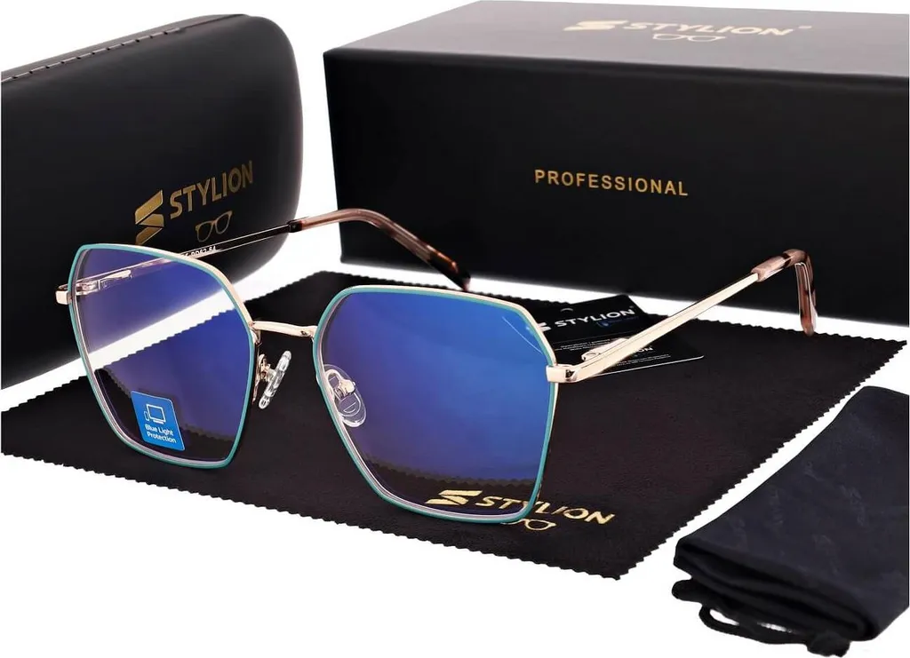 Ritrova il Benessere Visivo: Occhiali Navy 25139D Anti Luce Blu