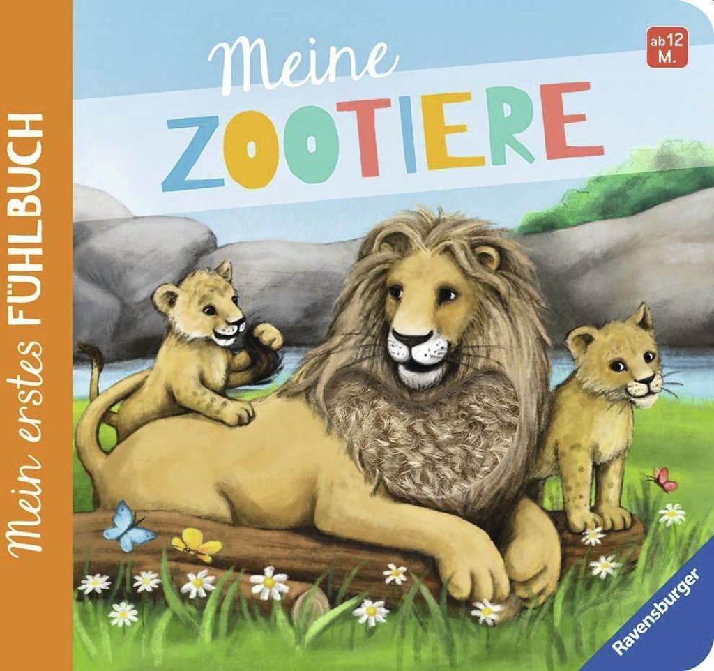 Mein erstes Fühlbuch: Meine Zootiere