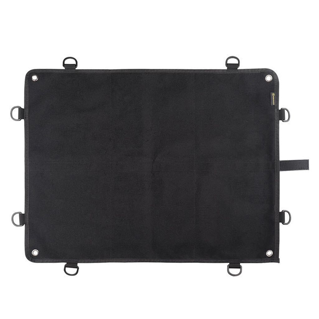 Patch-Anzeigetafel, faltbar, D-Ring-Design, verschleißfest, mit Befestigungsband, lichtechtes Nylon, taktische Tafel, Patch-Organizer-Halter, Anze...